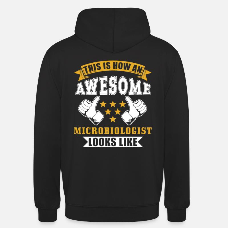 Mikrobiologe Geschenk - Unisex Hoodie - Schwarz