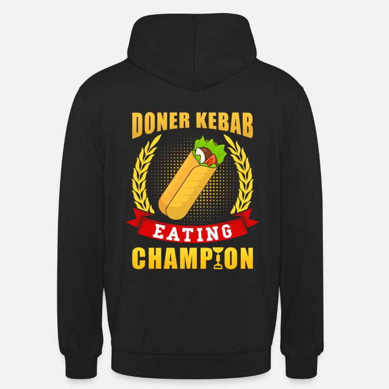 Doner Kebab Champion - Sweat-shirt à capuche unisexe - noir