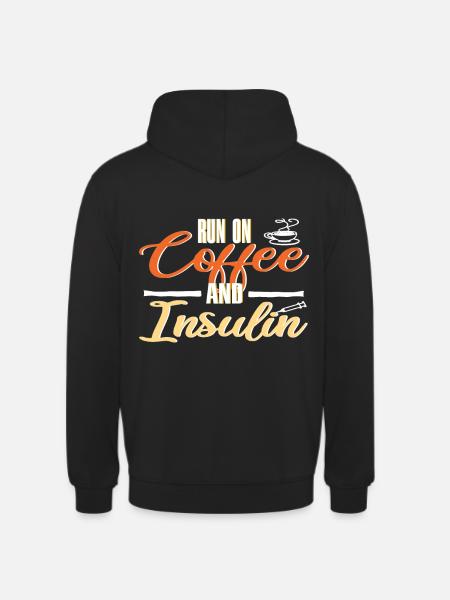 Funny diabetes - Unisex Hoodie - black