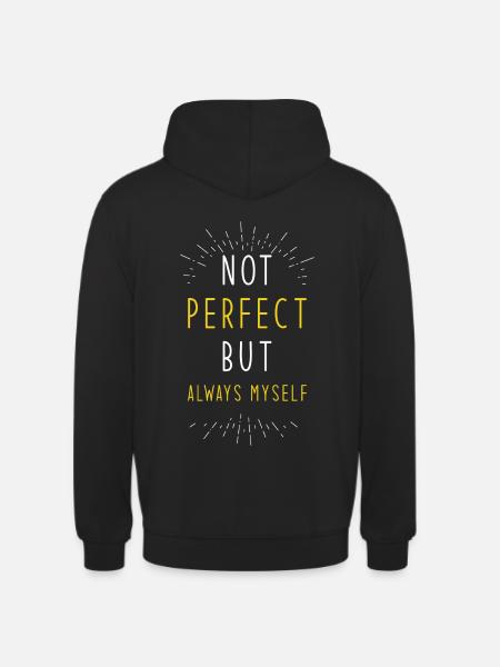 Happy saying - Unisex Hoodie - black