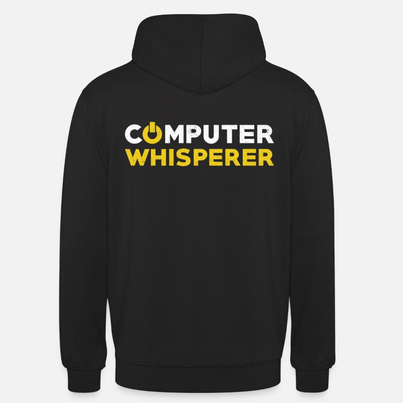Computer scientist gift computer - Unisex Hoodie - black