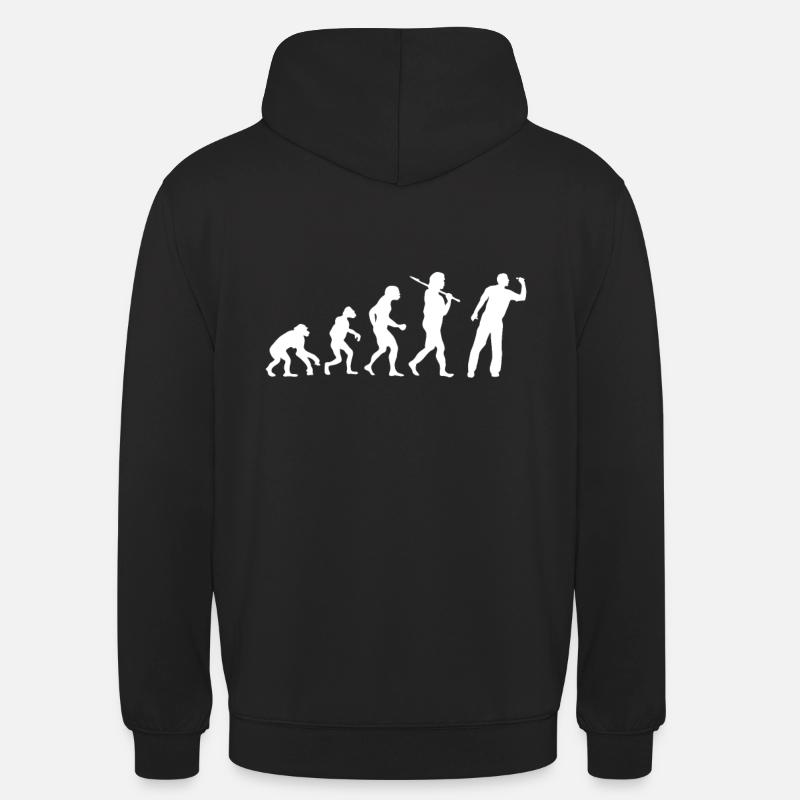 Evolution Dart - Sweat-shirt à capuche unisexe - noir