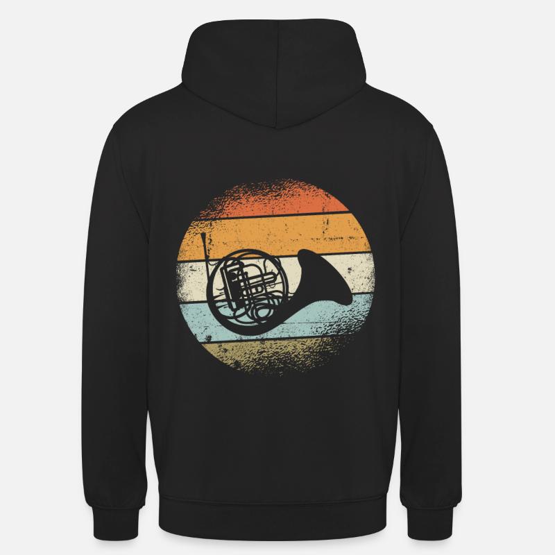 horn - Unisex Hoodie - black