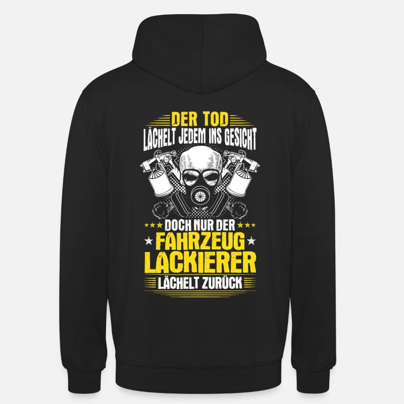 Fahrzeuglackierer Lackierer Geschenk Geschenkidee - Unisex Hoodie - Schwarz