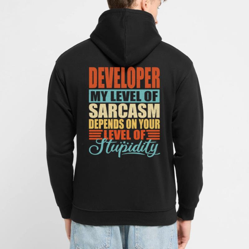 Entwickler Softwareentwickler Informatiker Coder Unisex Hoodie
