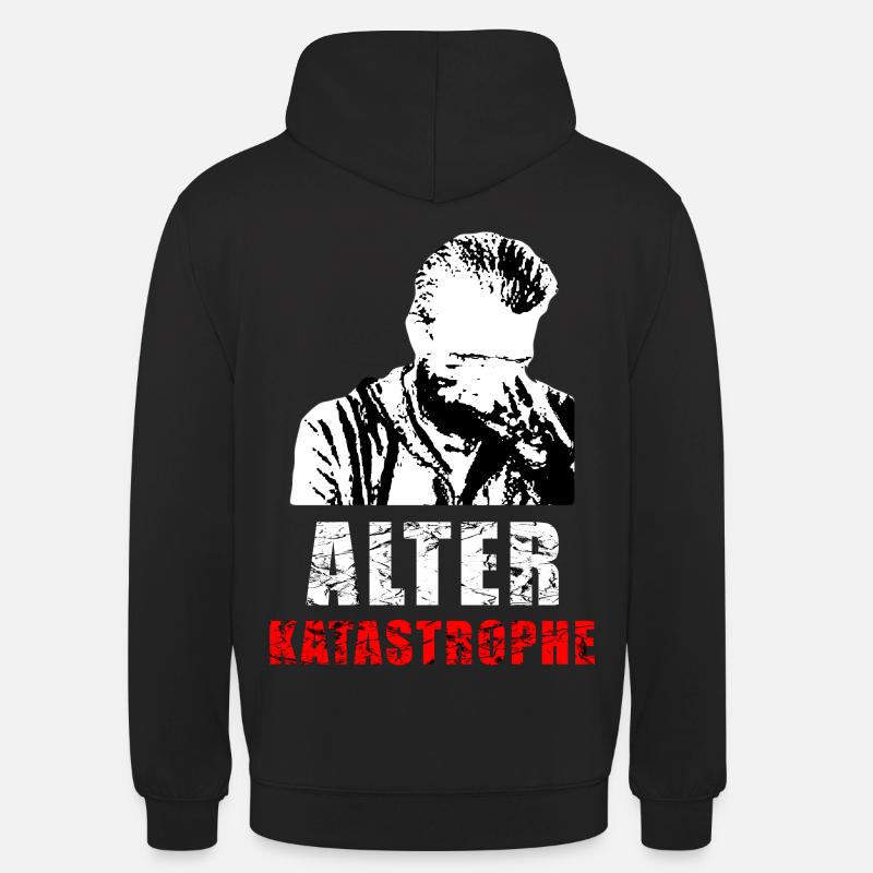 Alter Katastrophe - Felpa con cappuccio unisex - nero