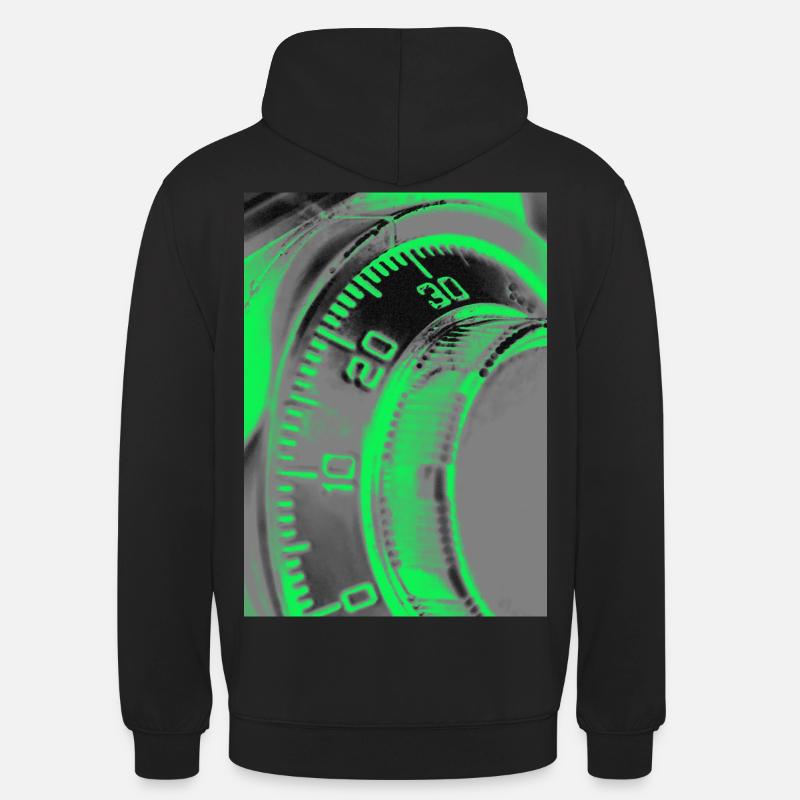 Roue de sécurité - Sweat-shirt à capuche unisexe - noir