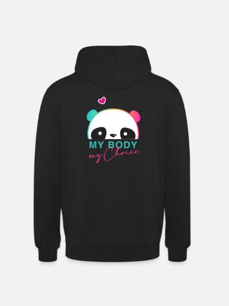My Body - My Choice - Unisex Hoodie - black