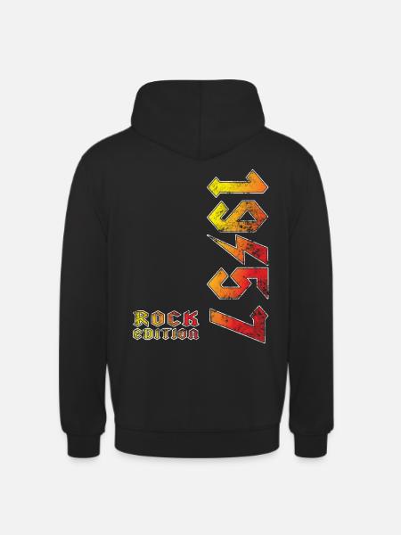 Birthday Rock Edition 1957 - Unisex Hoodie - black