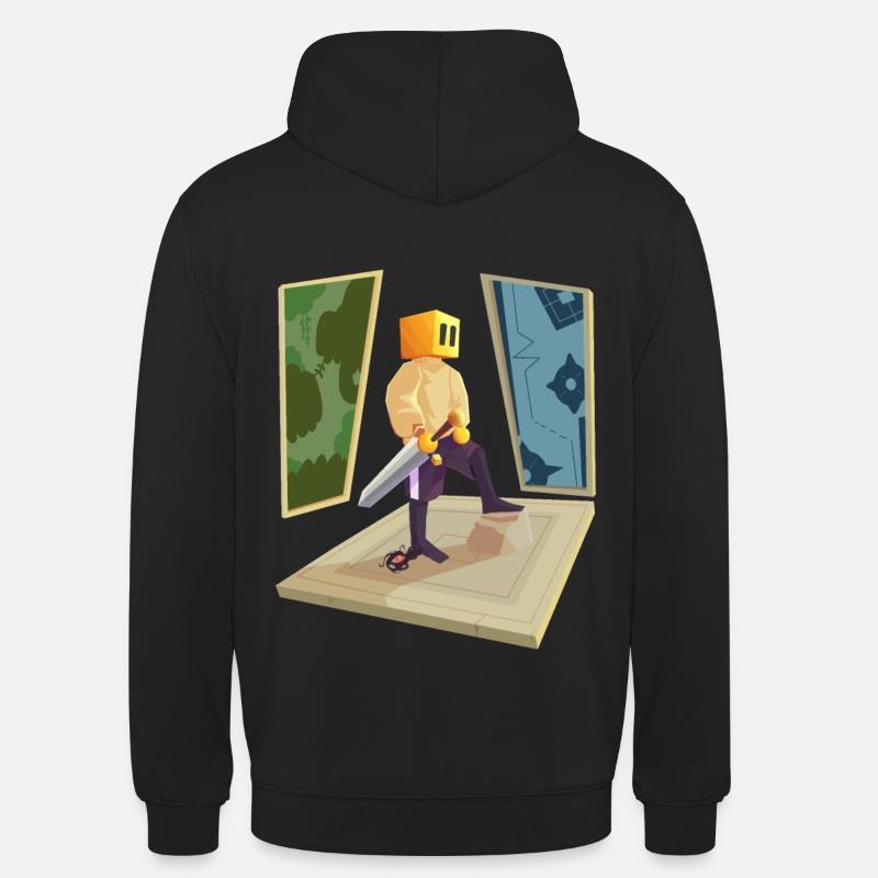 Collection CUB Design - Sweat-shirt à capuche unisexe - noir