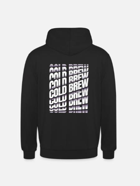 Cold Brew Kaffee - Unisex Hoodie - Schwarz