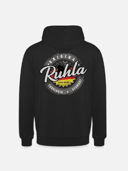 Original Germany Thüringen Ruhla - Unisex Hoodie - Schwarz
