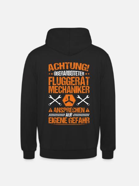 Fluggerätmechaniker Aircraft Mechanic - Unisex Hoodie - black