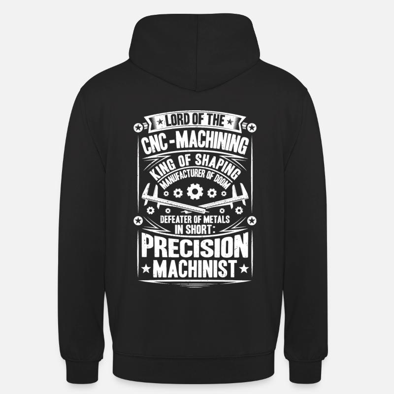 Precision mechanic Precision Machinist - Unisex Hoodie - black