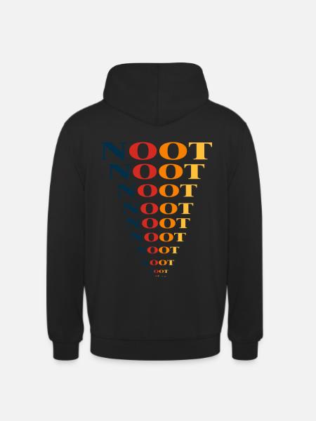 Noot Noot moth.... - Unisex Hoodie - Schwarz