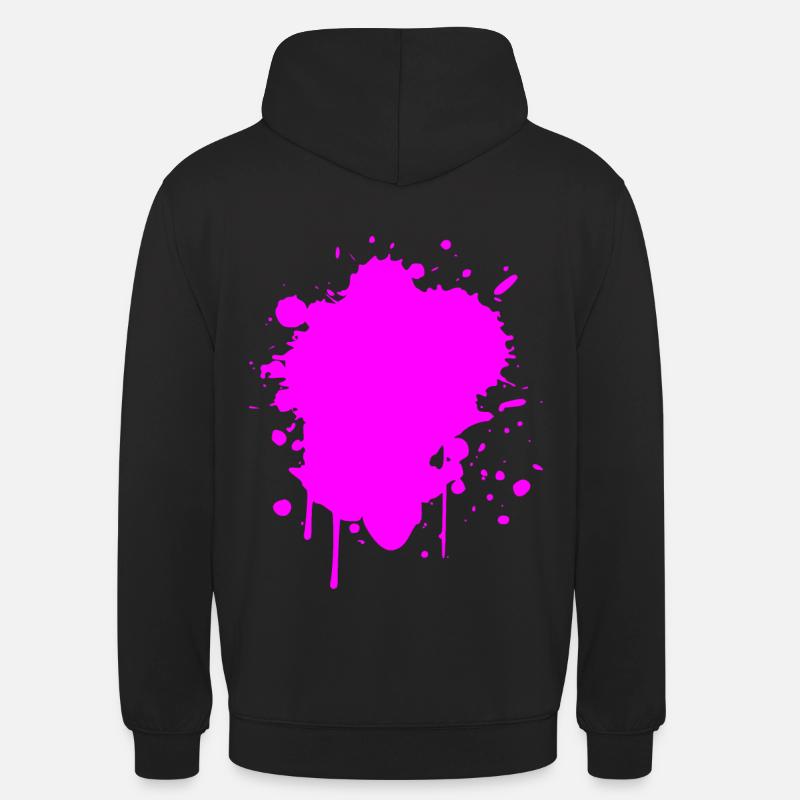CONTEXTE - Sweat-shirt à capuche unisexe - noir
