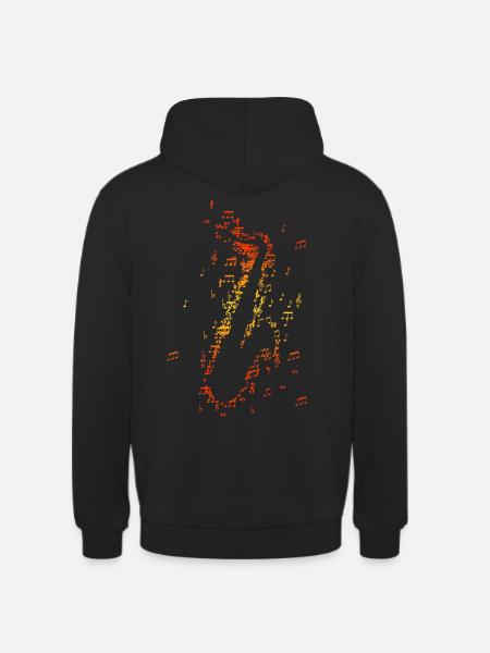 Saxophon Saxophone Saxophonisten - Unisex Hoodie - Schwarz