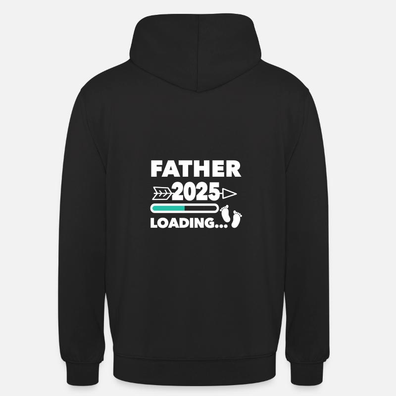 Père 2025 - Sweat-shirt à capuche unisexe - noir