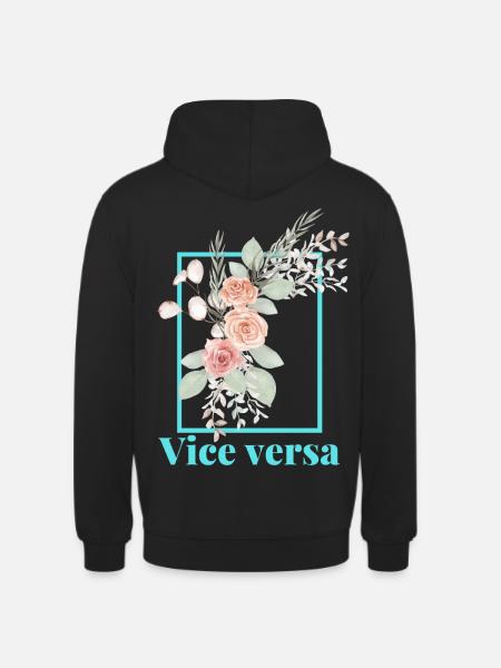 Vice versa Design - Unisex Hoodie - Schwarz