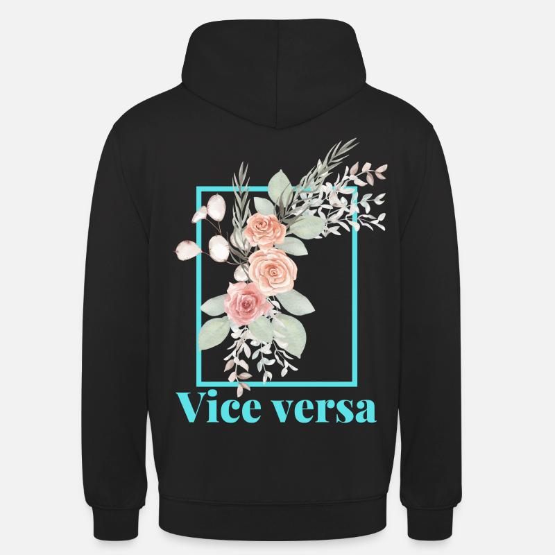Vice versa Design - Unisex Hoodie - Schwarz