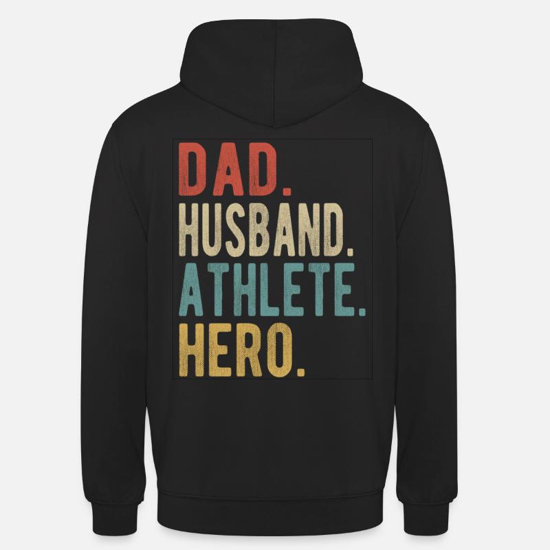 Sportler Vater Ehemann Held - Unisex Hoodie - Schwarz