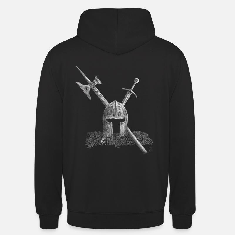 armurerie - Sweat-shirt à capuche unisexe - noir