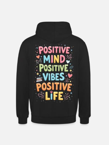 Positivity - Unisex Hoodie - black