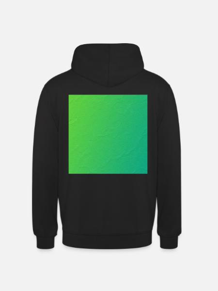 Green Wave - Sweat-shirt à capuche unisexe - noir