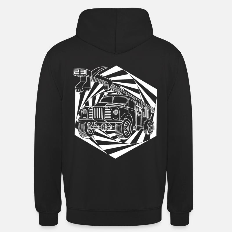 Tekno 23 Camion - Sweat-shirt à capuche unisexe - noir