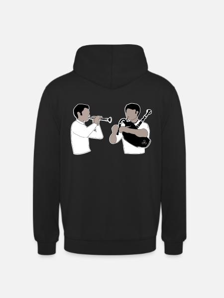 bagad - Unisex Hoodie - black