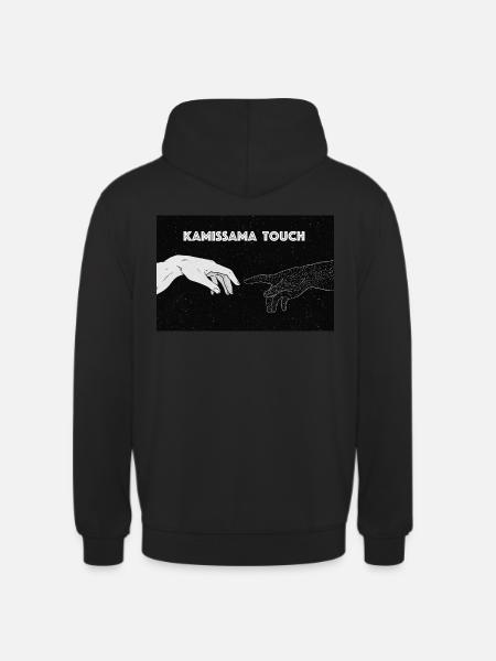 touch by god - Sweat-shirt à capuche unisexe - noir