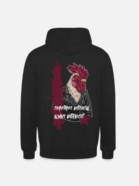 Punk Rockabilly - Unisex Hoodie - black