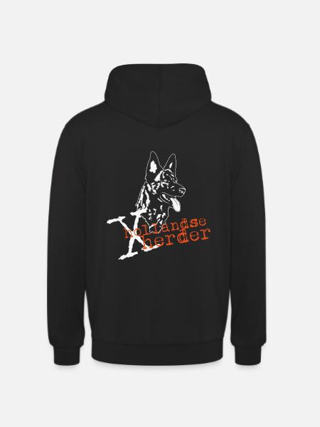 X-Hollandse Herder - Unisex Hoodie - Schwarz