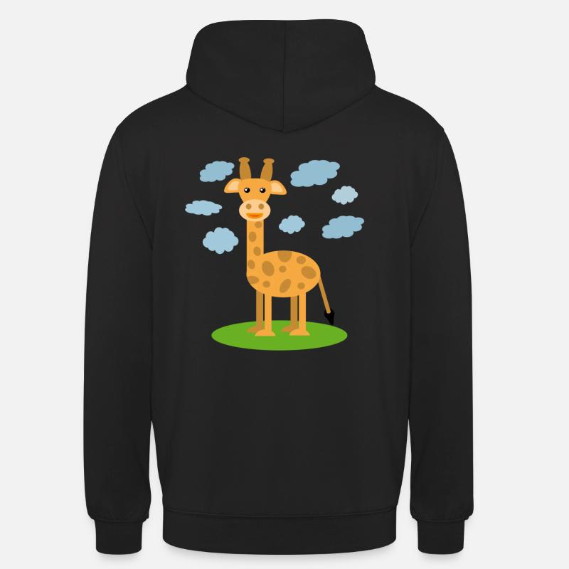 giraffe - Unisex Hoodie - black