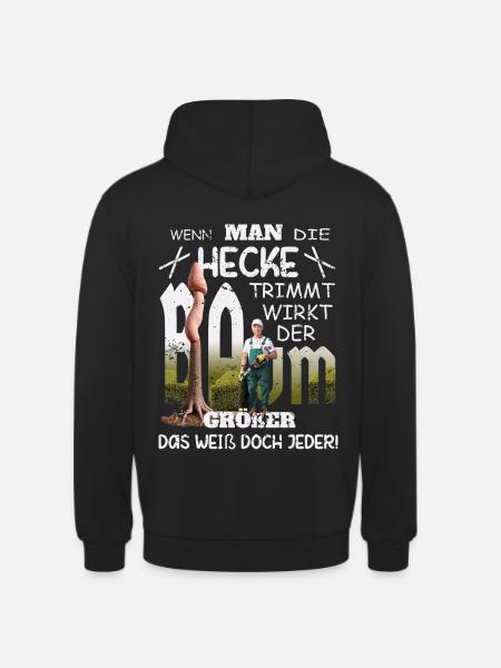 Big Penis Tree - Unisex Hoodie - black