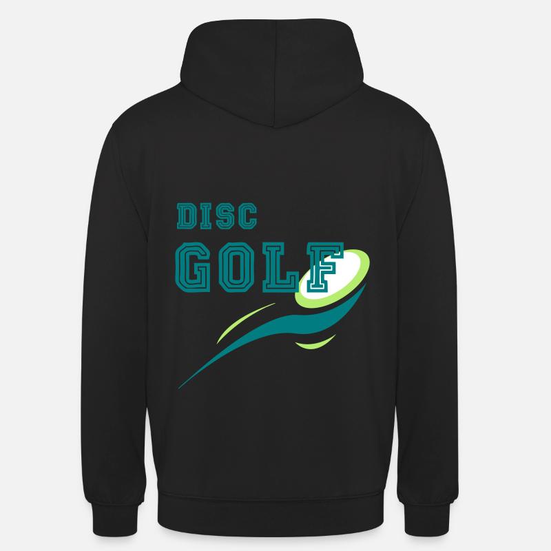 Disc Golf Discgolf Frisbee Geschenk Gift - Unisex Hoodie - Schwarz