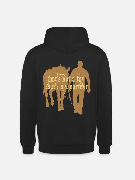 its_not_a_toy - Unisex Hoodie - Schwarz