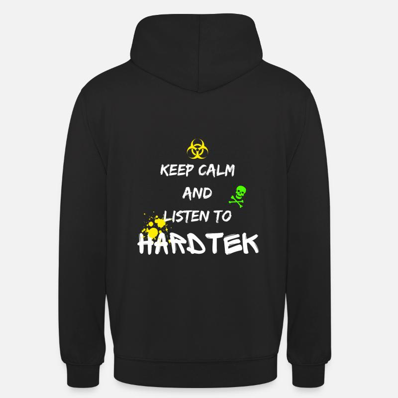 Keep calm - Sweat-shirt à capuche unisexe - noir