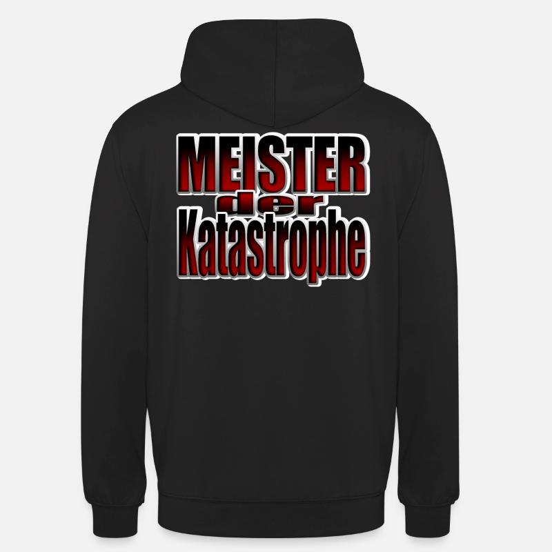 Maître du désastre - Sweat-shirt à capuche unisexe - noir