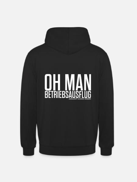 Gift| Company outing escalates again - Unisex Hoodie - black