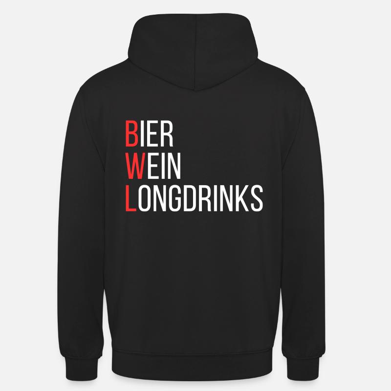 Ich studiere BWL - Unisex Hoodie - Schwarz
