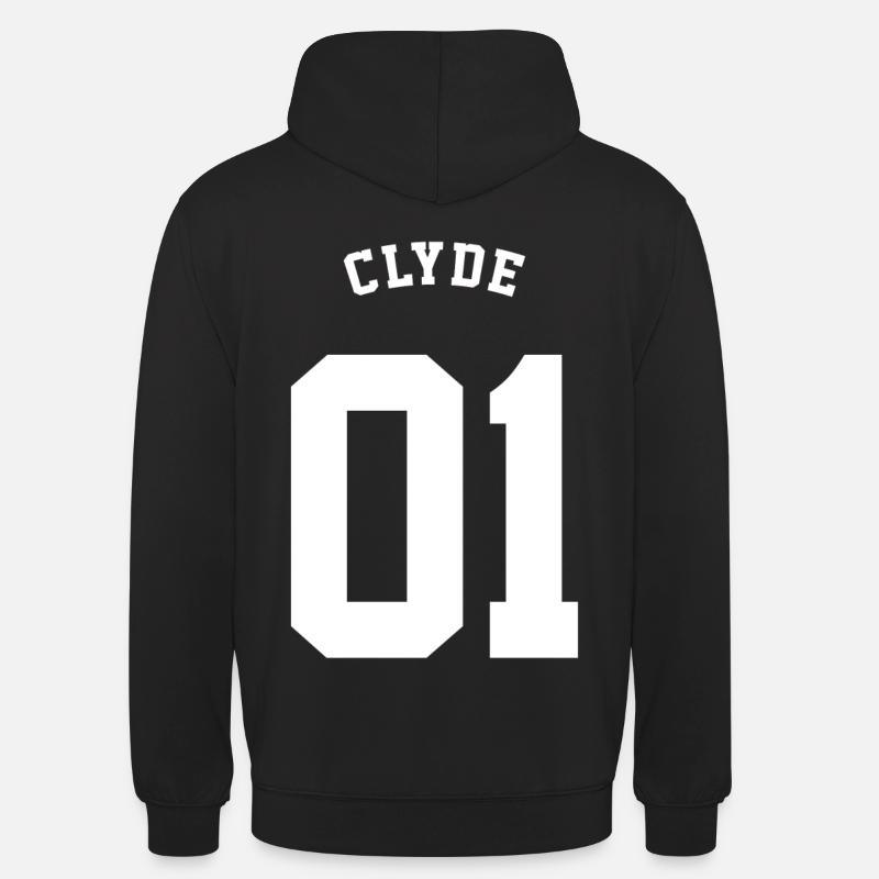 CLYDE - Unisex Hoodie - Schwarz