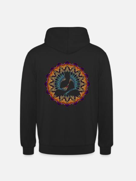 méditation - Sweat-shirt à capuche unisexe - noir