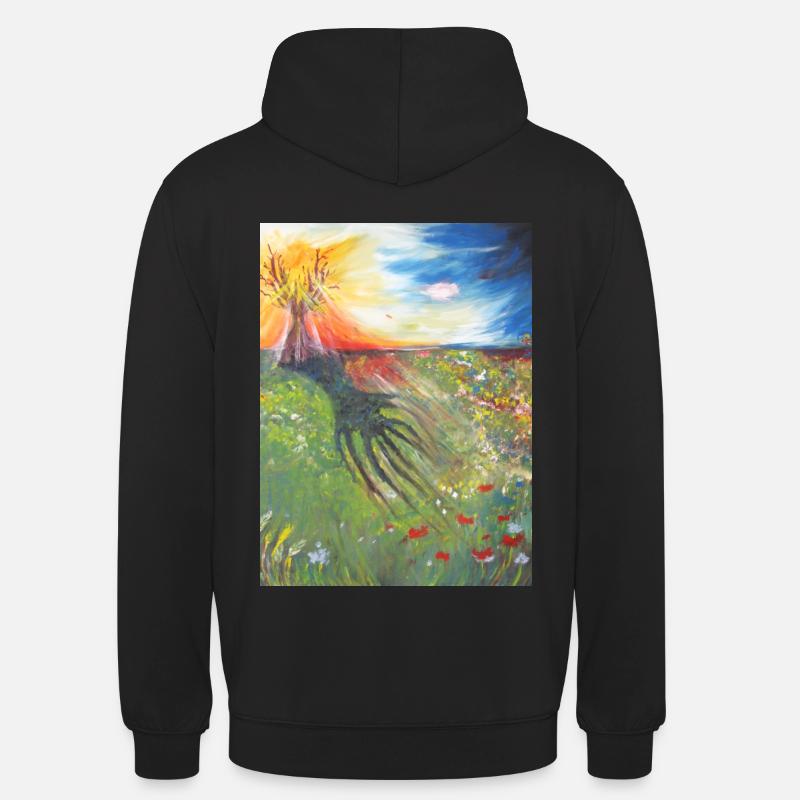 Arbre de Vie - Sweat-shirt à capuche unisexe - noir