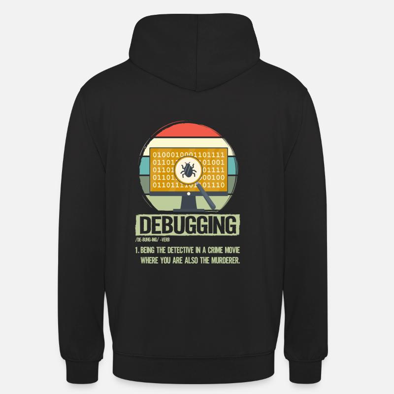 Debugging - Unisex Hoodie - black