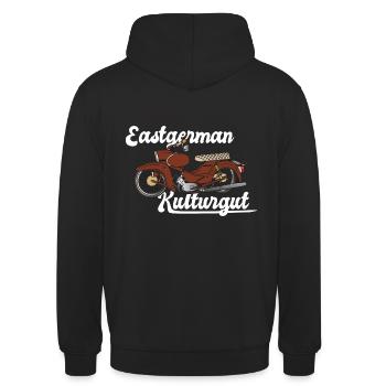 star simson tief - Unisex Hoodie - Schwarz - Hinten - Michal (187cm)