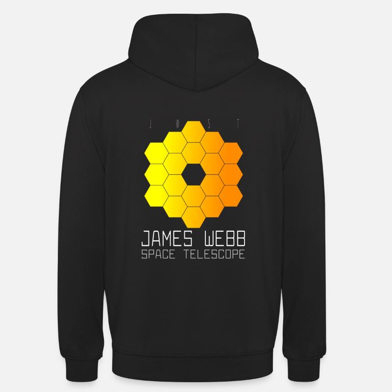 James Webb Space Teleskop - Unisex Hoodie - Schwarz