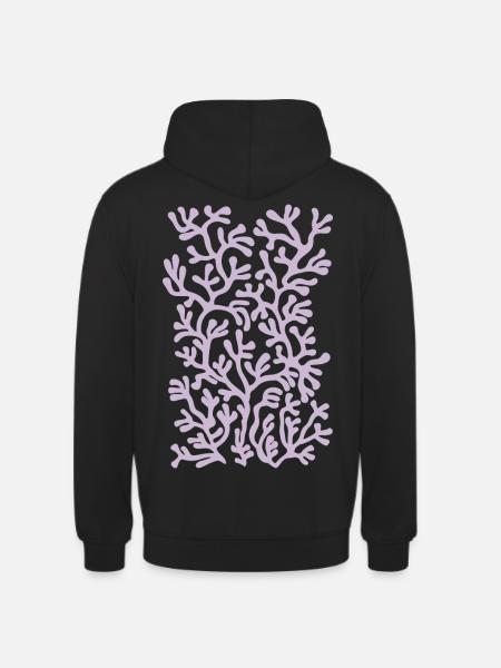 coral. - Unisex Hoodie - Schwarz