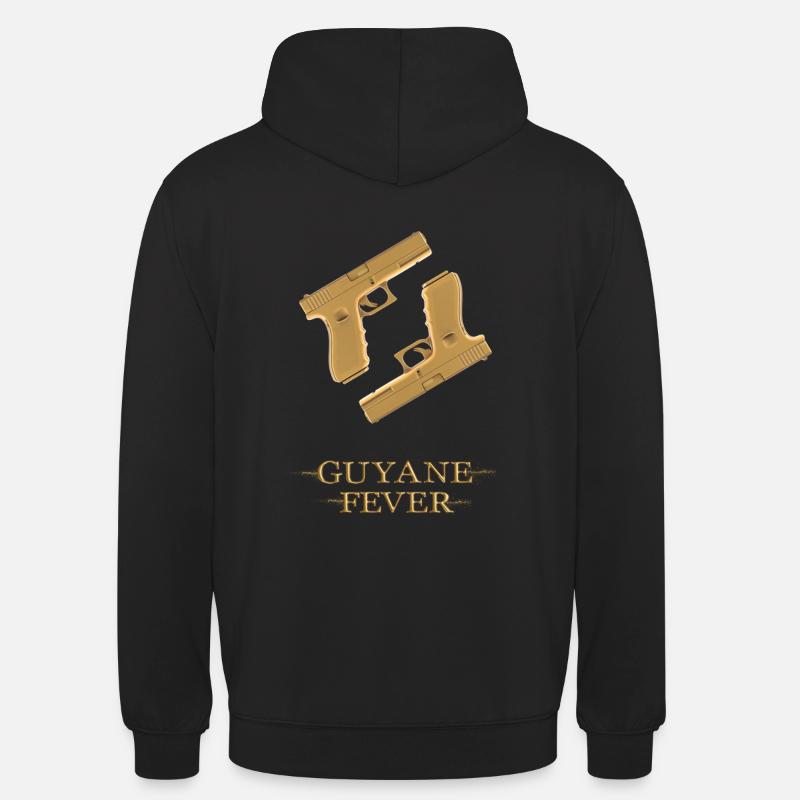 Guyana-Fieber ODER Waffen 01 - Unisex Hoodie - Schwarz
