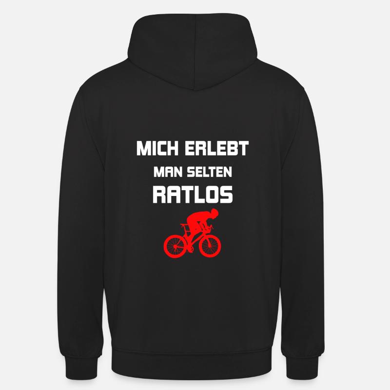 Fahrrad - Unisex Hoodie - Schwarz